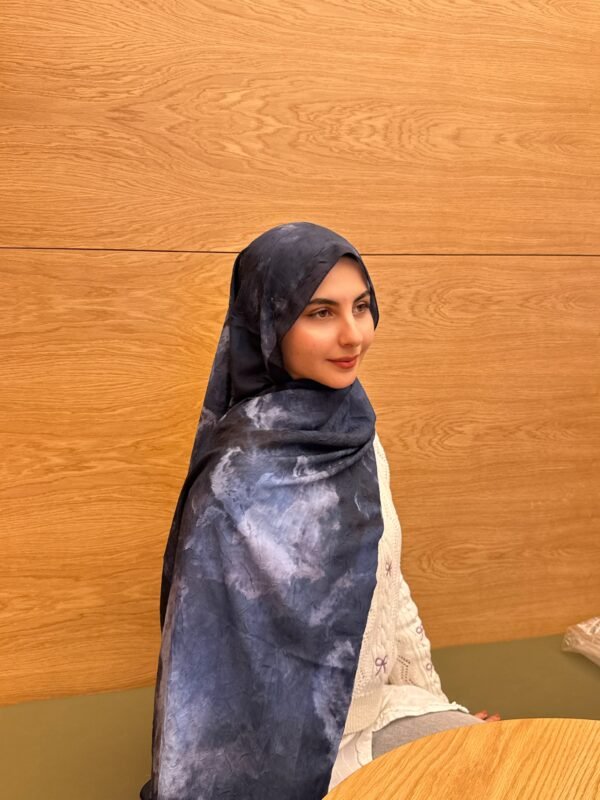 Baskılı muslin şal